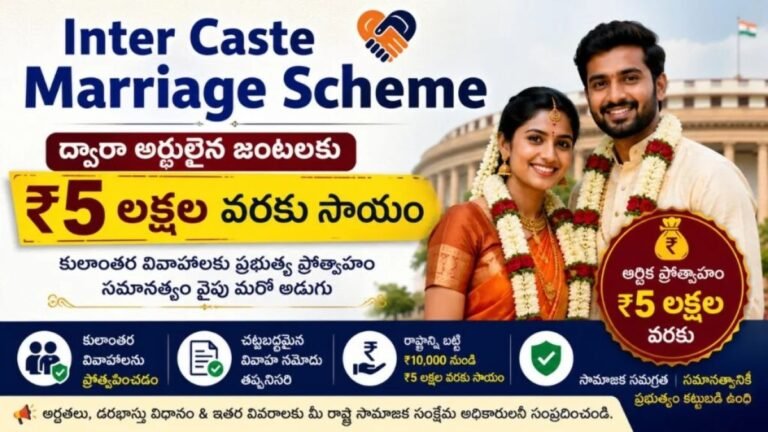 Inter Caste Marriage Scheme