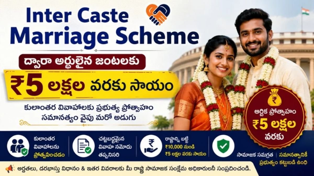 Inter Caste Marriage Scheme